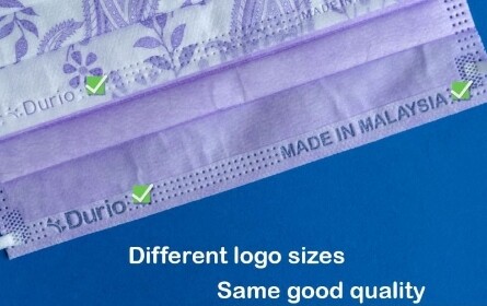 Different Logo Sizes, Same Good Quality
