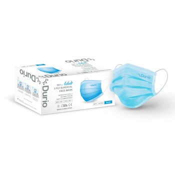Durio 501 Adult 3 Ply Surgical Face Mask- (50pcs)
