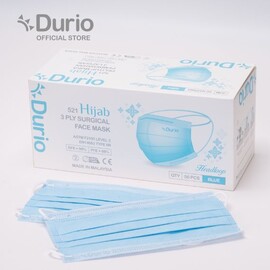 Durio 521 Hijab 3 Ply Surgical Face Mask - (50pcs)