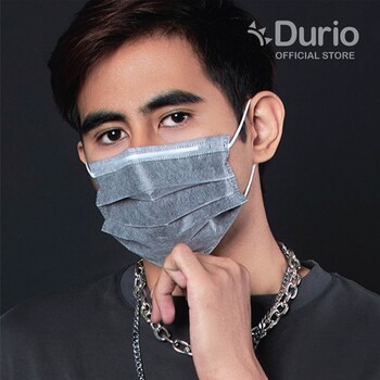 Durio 542 Active Carbon 4 Ply Surgical Face Mask - (40pcs)