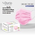 Durio 541K Kid’s Comfort Plus 4 Ply Surgical Face Mask (Pink) - (40 pcs)