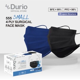 Durio 555 SMALL 4 Ply Surgical Face Mask - (40pcs)