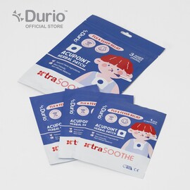 Durio 605F x'traSoothe Flu and Fever Relief Acupoint Herbal Patch (3 inner packs - 6 pcs)