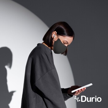 Durio 901A 3D Respirator - Black 40's