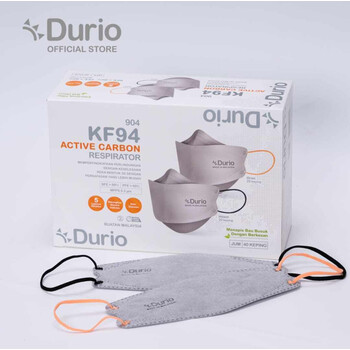 Durio 904 KF94 5ply Active Carbon Respirator - (40pcs)
