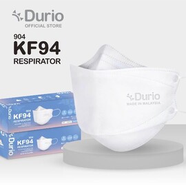 Durio 904 KF94 Respirator (White) - (10pcs)