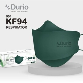 Durio 904 KF94 Respirator (Emerald Green) - (10pcs)