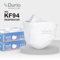 Durio 904 KF94 Respirator (White) - (40pcs)