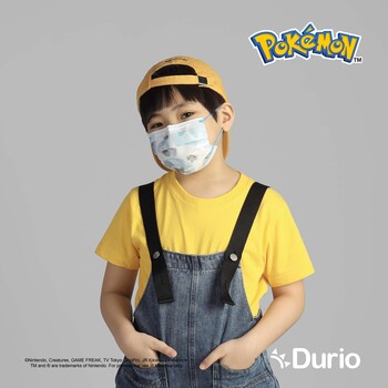  Durio Pokémon Kid's 4 Ply Surgical Face Mask - Squirtle - (40pcs)