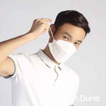 Durio 904 KF94 Respirator (White) - (10pcs)