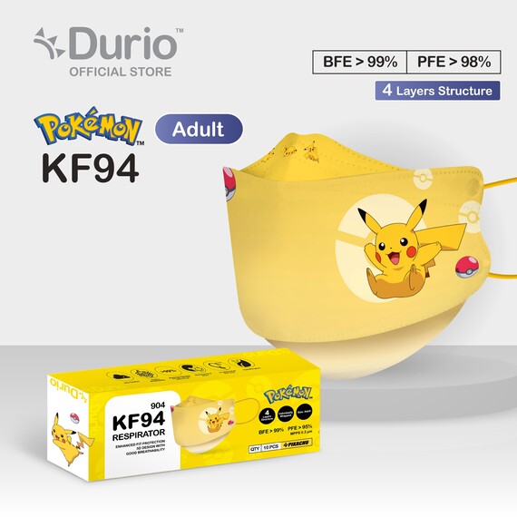 Durio 904 Pokémon KF94 - (10 Pcs)