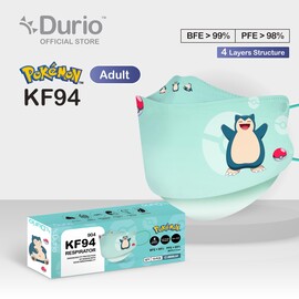 Durio 904 Pokémon KF94 -Snorlax - (10 Pcs)